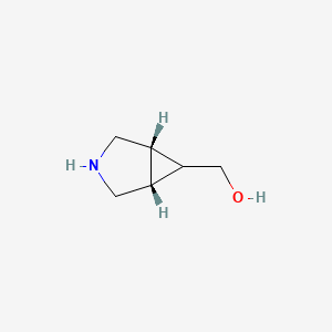 [(1R,5S)-3-azabicyclo[3.1.0]hexan-6-yl]methanol CAS 134575-13-6