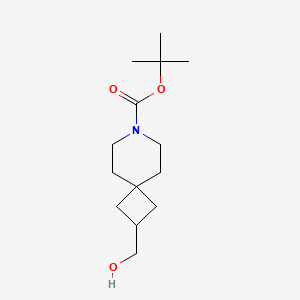 tert-butyl 2-(hydroxymethyl)-7-azaspiro[3.5]nonane-7-carboxylate CAS 1356476-27-1