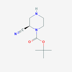 tert-butyl (2R)-2-cyanopiperazine-1-carboxylate CAS 1359658-44-8