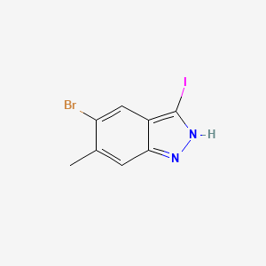 5-bromo-3-iodo-6-methyl-2H-indazole CAS 1360954-43-3