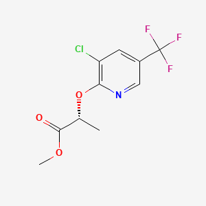 methyl (2R)-2-[[3-chloro-5-(trifluoromethyl)-2-pyridinyl]oxy]propanoate CAS 1363378-06-6