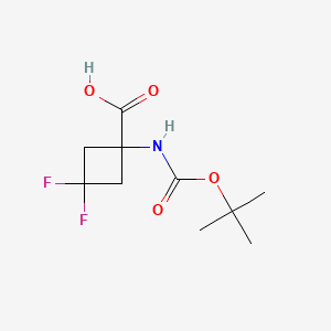 3,3-difluoro-1-[(2-methylpropan-2-yl)oxycarbonylamino]cyclobutane-1-carboxylic acid CAS 1363380-83-9