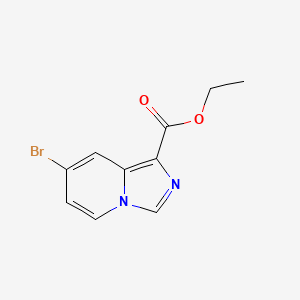 ethyl 7-bromoimidazo[1,5-a]pyridine-1-carboxylate CAS 1363381-07-0