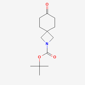 tert-butyl 7-oxo-2-azaspiro[3.5]nonane-2-carboxylate CAS 1363381-22-9