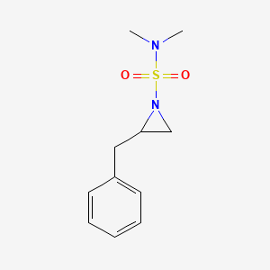 2-benzyl-N,N-dimethylaziridine-1-sulfonamide CAS 1370406-77-1