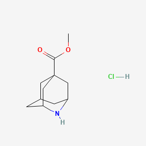 methyl 2-azatricyclo[3.3.1.13,7]decane-5-carboxylate;hydrochloride CAS 1389264-13-4