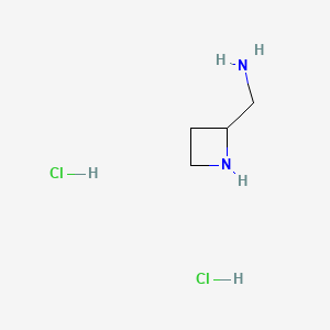 azetidin-2-ylmethanamine;dihydrochloride CAS 1389264-23-6