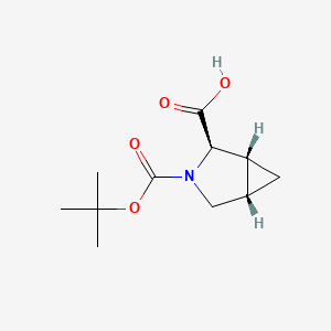 (1R,2R,5S)-3-[(2-methylpropan-2-yl)oxycarbonyl]-3-azabicyclo[3.1.0]hexane-2-carboxylic acid CAS 1389359-96-9