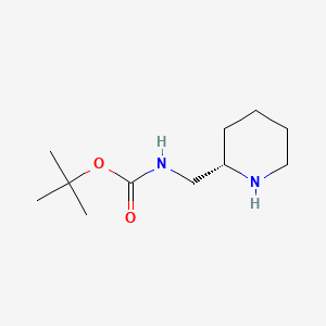 tert-butyl N-[[(2S)-piperidin-2-yl]methyl]carbamate CAS 139004-93-6
