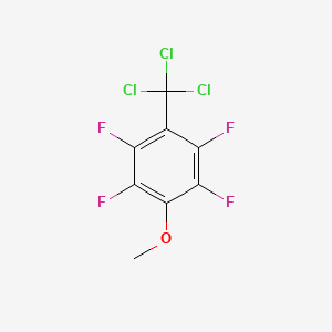 1,2,4,5-tetrafluoro-3-methoxy-6-(trichloromethyl)benzene CAS 1391033-24-1