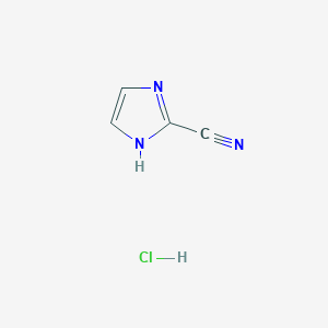 1H-imidazole-2-carbonitrile;hydrochloride CAS 1392803-62-1