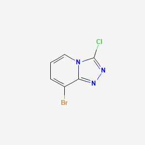 8-bromo-3-chloro-[1,2,4]triazolo[4,3-a]pyridine CAS 1392804-08-8