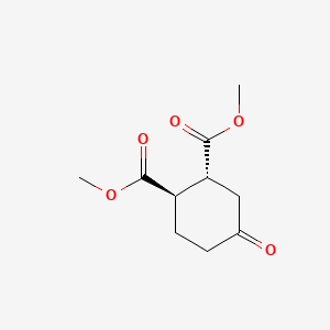 trans-dimethyl (1R,2R)-4-oxocyclohexane-1,2-dicarboxylate CAS 13991-44-1