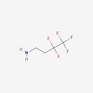3,3,4,4,4-pentafluorobutan-1-amine CAS 139978-28-2