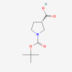 (3S)-1-[(2-methylpropan-2-yl)oxycarbonyl]pyrrolidine-3-carboxylic acid CAS 140148-70-5