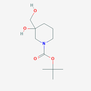 tert-butyl 3-hydroxy-3-(hydroxymethyl)piperidine-1-carboxylate CAS 1403766-49-3