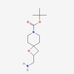 tert-butyl 2-(aminomethyl)-1-oxa-7-azaspiro[3.5]nonane-7-carboxylate CAS 1403766-68-6