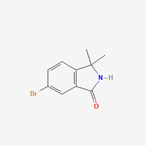 6-bromo-3,3-dimethyl-2H-isoindol-1-one CAS 1403766-79-9