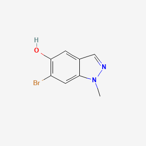 6-bromo-1-methylindazol-5-ol CAS 1403767-19-0