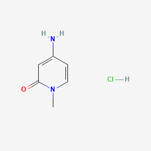 4-amino-1-methylpyridin-2-one;hydrochloride CAS 1404373-78-9