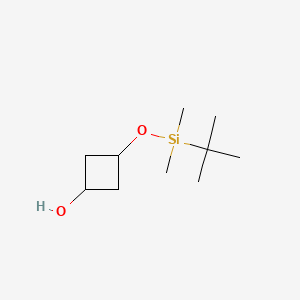 3-[tert-butyl(dimethyl)silyl]oxycyclobutan-1-ol CAS 1408075-44-4