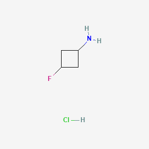 3-fluorocyclobutan-1-amine;hydrochloride CAS 1408075-99-9