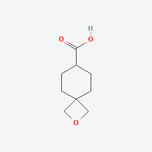 2-oxaspiro[3.5]nonane-7-carboxylic acid CAS 1416323-16-4