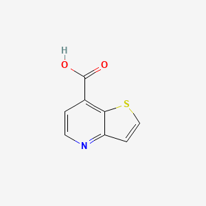 thieno[3,2-b]pyridine-7-carboxylic acid CAS 1416714-01-6