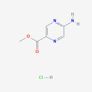 methyl 5-aminopyrazine-2-carboxylate;hydrochloride CAS 1417794-63-8