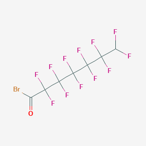 2,2,3,3,4,4,5,5,6,6,7,7-dodecafluoroheptanoyl bromide CAS 141893-84-7
