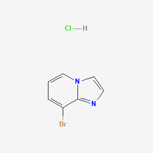 8-bromoimidazo[1,2-a]pyridine;hydrochloride CAS 1419101-42-0