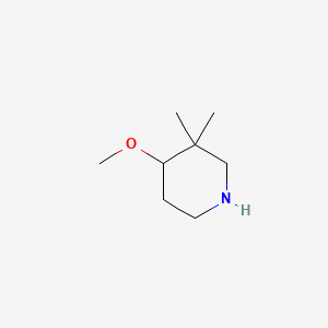 4-methoxy-3,3-dimethylpiperidine CAS 1421254-87-6