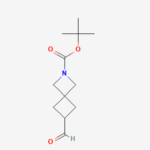 tert-butyl 6-formyl-2-azaspiro[3.3]heptane-2-carboxylate CAS 1440960-67-7