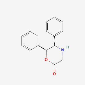 (5S,6R)-5,6-diphenylmorpholin-2-one CAS 144538-22-7
