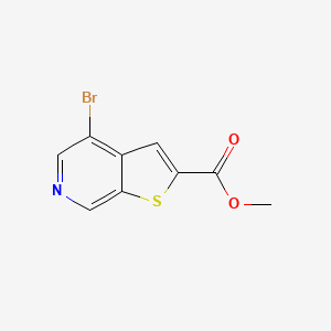 methyl 4-bromothieno[2,3-c]pyridine-2-carboxylate CAS 145325-40-2