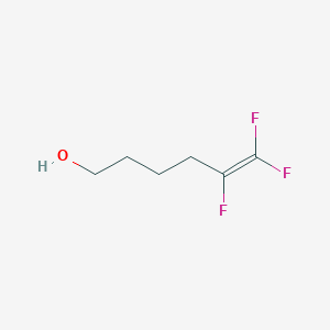 5,6,6-trifluorohex-5-en-1-ol CAS 145343-37-9