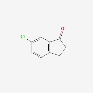 6-chloro-2,3-dihydroinden-1-one CAS 14548-38-0