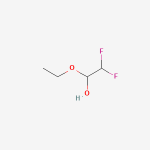 1-ethoxy-2,2-difluoroethanol CAS 148992-43-2