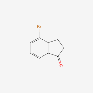 4-bromo-2,3-dihydroinden-1-one CAS 15115-60-3