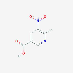 6-methyl-5-nitropyridine-3-carboxylic acid CAS 1523570-93-5