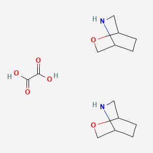 bis(2-oxa-5-azabicyclo[2.2.2]octane);oxalic acid CAS 1523606-41-8