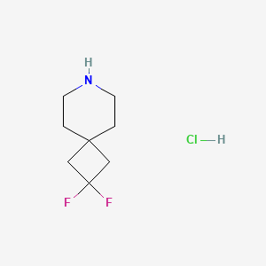 2,2-difluoro-7-azaspiro[3.5]nonane;hydrochloride CAS 1523618-02-1