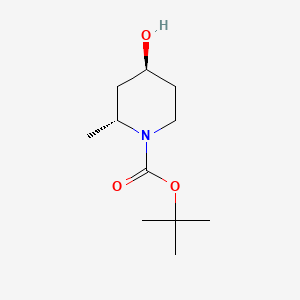 tert-butyl (2R,4S)-4-hydroxy-2-methylpiperidine-1-carboxylate CAS 152491-46-8