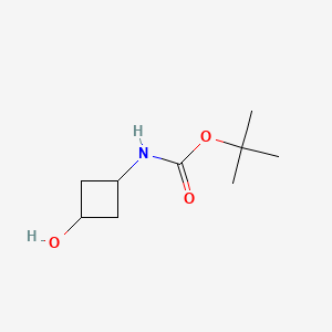 tert-butyl N-(3-hydroxycyclobutyl)carbamate CAS 154748-63-7