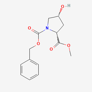 1-O-benzyl 2-O-methyl (2R,4R)-4-hydroxypyrrolidine-1,2-dicarboxylate CAS 155075-23-3