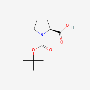 (2S)-1-[(2-methylpropan-2-yl)oxycarbonyl]pyrrolidine-2-carboxylic acid CAS 15761-39-4