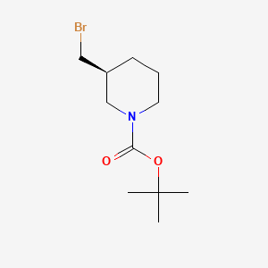 tert-butyl (3S)-3-(bromomethyl)piperidine-1-carboxylate CAS 158406-99-6