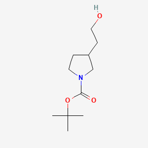 tert-butyl 3-(2-hydroxyethyl)pyrrolidine-1-carboxylate CAS 160132-54-7