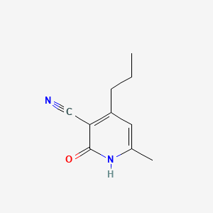 6-methyl-2-oxo-4-propyl-1H-pyridine-3-carbonitrile CAS 16232-40-9