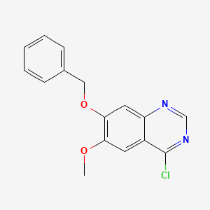 4-chloro-6-methoxy-7-phenylmethoxyquinazoline CAS 162364-72-9
